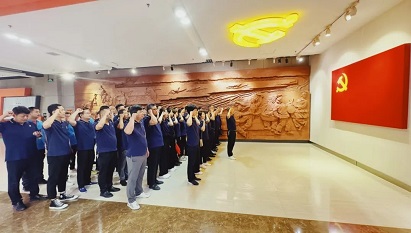 Estudando o Espírito de Jiao Yulu e Herdando o Gene Vermelho: o Comitê do Partido do Grupo de Tecnologia de Longhua organiza membros do partido para visitar o Salão de Exposições Jiao Yulu em Lankao para atividades temáticas