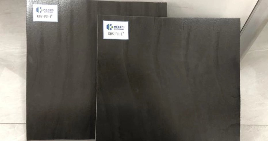 Almofada de amortecimento de cama de trilho de poliuretano